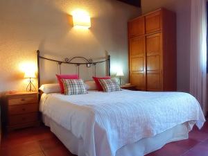 Säng eller sängar i ett rum på La Tejada del Valle