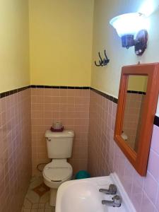Koupelna v ubytování Hotel Clasico Colonial
