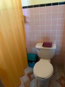 Koupelna v ubytování Hotel Clasico Colonial