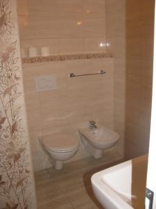 Koupelna v ubytování Apartmán Olomouc Ručilova