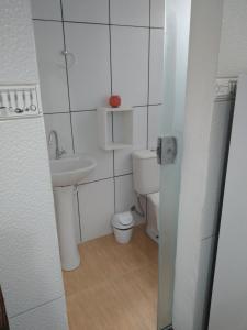 Et badeværelse på Cantinho Da Josete Apartamento