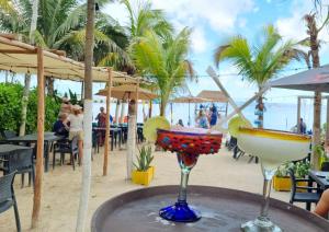 Hotel Machos Mahahual的酒水