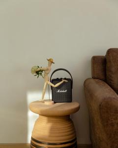 Posezení v ubytování Hè Maison Boutique Stay & café