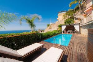 Πισίνα στο ή κοντά στο Dependance con piscina Paolone House Taormina