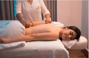 Lázně a/nebo wellness v ubytování Villa Kivotos