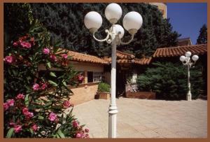 A garden outside Nuovo Mondo