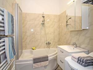 Łazienka w obiekcie Ferienwohnung Klimt