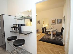 Część wypoczynkowa w obiekcie Ferienwohnung Klimt