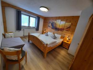 Postel nebo postele na pokoji v ubytování Haus Kohlberghof