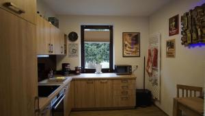 Kuchyň nebo kuchyňský kout v ubytování Heckes Ferienwohnung + 9 fotografií