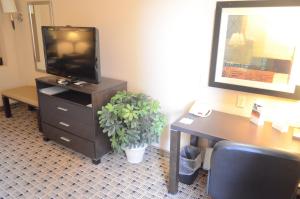 Kuchyň nebo kuchyňský kout v ubytování Aspen Grand Hotel Houston