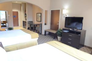 TV a/nebo společenská místnost v ubytování Aspen Grand Hotel Houston