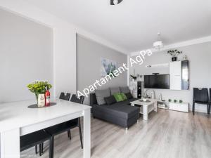 O zonă de relaxare la Apartamenty AgPa