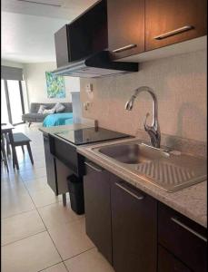 Dapur atau dapur kecil di Condominio Posada 314 San Carlos