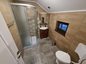 Koupelna v ubytování Vila Sia + 29 fotografií