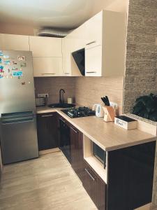 A cozinha ou cozinha compacta de Apartaments Viru 11