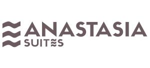 アスプロヴァルタにあるAnastasia Boutique Suites -Adults only & kids 12 plusのナシカのロゴのクローズアップ