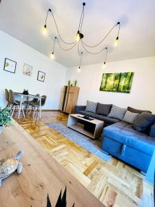 Posezení v ubytování MonteRelax Apartments Becici