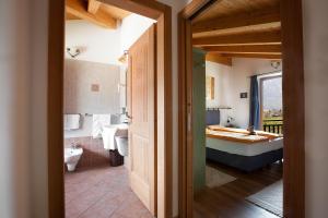 Kúpeľňa v ubytovaní Agritur La Cort