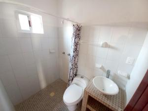 Koupelna v ubytování Posada Casa Bugambilias + 23 fotografií