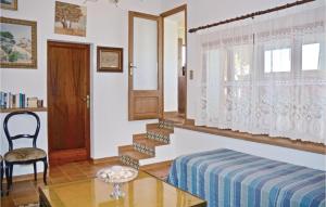 A seating area at 1 Bedroom Gorgeous Apartment In Selva