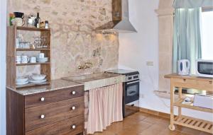 A kitchen or kitchenette at 1 Bedroom Gorgeous Apartment In Selva