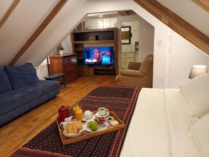 TV a/nebo společenská místnost v ubytování Iguanazu Bed & Breakfast