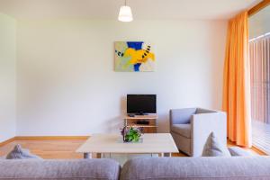 TV a/nebo společenská místnost v ubytování Apartments Susanne
