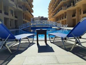The swimming pool at or close to Tertels beach resort hurghada F 2-6