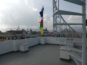 Balkón nebo terasa v ubytování Eco Inn Guest House