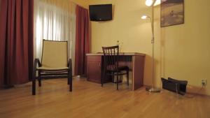 TV a/nebo společenská místnost v ubytování Hotel Výpřež - Děčín
