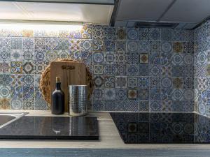 A kitchen or kitchenette at Casa Markapela