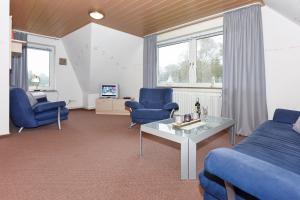 Posezení v ubytování Ferienwohnung Weitblick