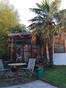 Zahrada ubytování Villa Blanco