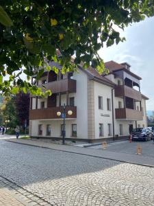Budova, kde se apartmán nachází