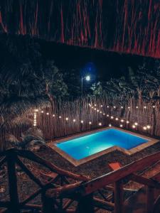 Bazén v ubytování Hotel Xa´an Bacalar nebo v jeho okolí