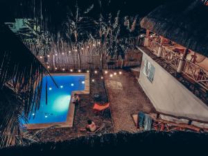 Bazén v ubytování Hotel Xa´an Bacalar nebo v jeho okolí