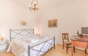 A bed or beds in a room at Le Vigne di Clementina Fabi