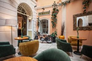 Posezení v ubytování Boutique Hotel Nautilus