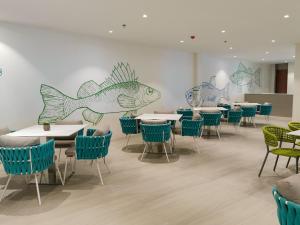 Lime Resort El Nido的休息区
