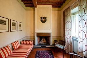 Posezení v ubytování Borgo Studiati Residenza d'Epoca