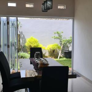 Posezení v ubytování Bandar Lampung Villa