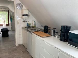 Küche/Küchenzeile in der Unterkunft Ferienwohnung Rosi Stoppa