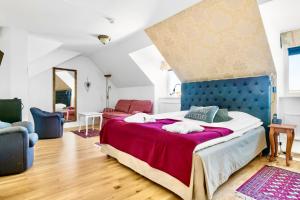 Postel nebo postele na pokoji v ubytování Hotel Concordia