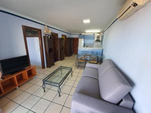 TV a/nebo společenská místnost v ubytování Apartamento Karina Beach-5