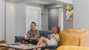 Posezení v ubytování Lorem Hotel