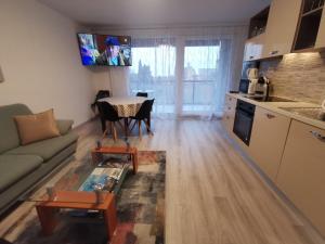 Kuchyňa alebo kuchynka v ubytovaní Apartment Budin 2, Rijeka center