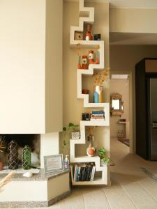 Biblioteca no apartamento