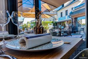 Restaurace v ubytování Logis Hôtel du Parc