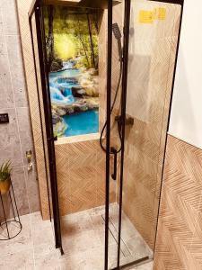 Kúpeľňa v ubytovaní Apartamenty KTW Park Śląski